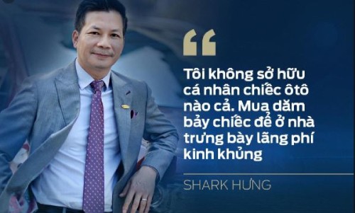 Câu nói ý nghĩa của Shark Hưng