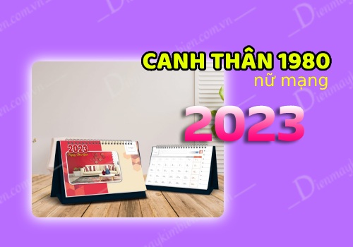 Tháng tốt xấu tuổi Canh Thân 1980 nữ mạng năm 2023